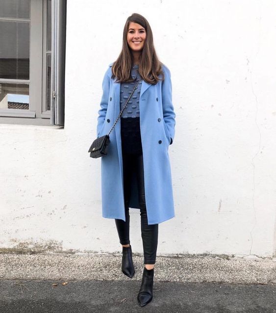 Stílusiskola: így viselj ősszel kéket -  -  - divat, kék, outfit, ősz, stílus, 