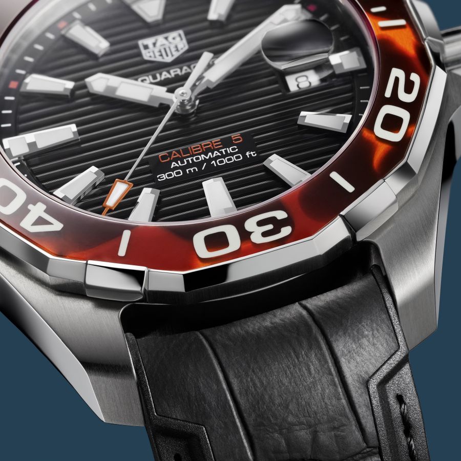 A TAG Heuer teknőspáncél mintázatú modellel jelentkezik - ÉN - Divathírek - tag heuer, tag heuer aquaracer,