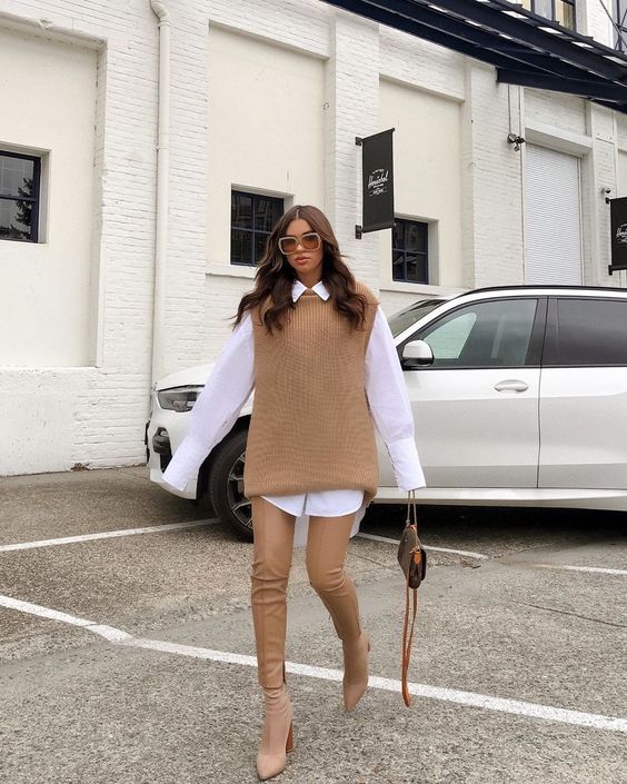 Stílusiskola: így viselj fehér ingeket -  -  - divat, fehér ing, outfit, ősz, stílus, 