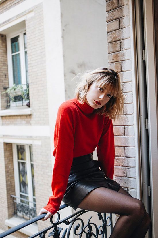 Stílusiskola: piros outfitek szürke hétküznapokra -  -  - divat, outfit, ősz, piros, stílus, 