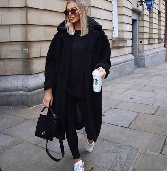 Stílusiskola: fekete szettek télre -  -  - divat, fekete, outfit, stílus, tél, 