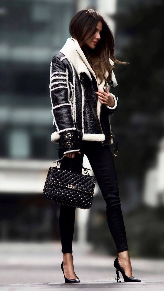 Stílusiskola: így viselj télen klasszikus fekete-fehér szetteket -  -  - divat, fehér, fekete, outfit, stílus, tél, 