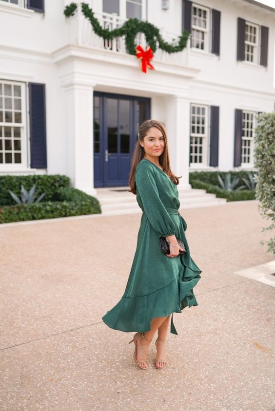 Stílusiskola: karácsonyi outfitek smaragdzölddel -  -  - divat, karácsony, outfit, smaragdzöld, ünnep, 