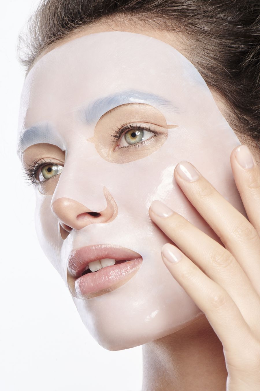 Az ünnepi készülődés kihagyhatatlan kelléke azonnal gyönyörűvé varázsolja a fáradt bőrt -  -  - fátyolmaszk, ragyogó bőr titka, textil maszk, 