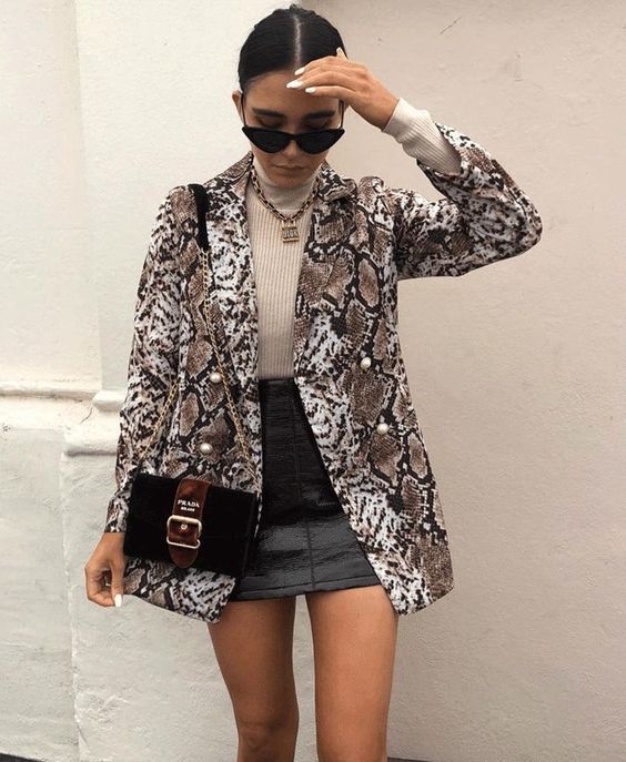Stílusiskola: így viselj kígyóbőr mintás darabokat -  -  - állatminta, divat, kígyó, outfit, stílus, 