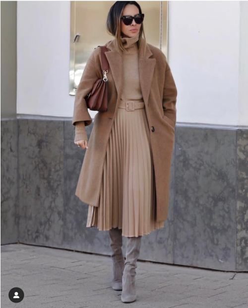 Stílusiskola: így viselj télen nude árnyalatokat -  -  - divat, nude, outfit, stílus, 