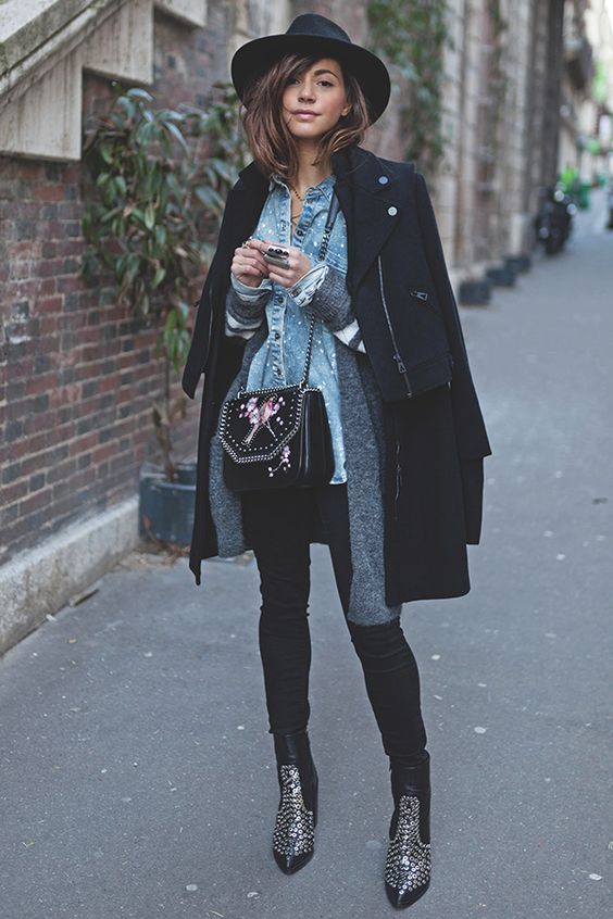 Stílusiskola: így viselj kora tavasszal farmerdzsekiket -  -  - divat, farmerdzseki, stílus, tél, 