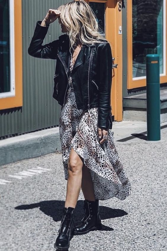 Stílususikola: így viselj bőrdzsekiket -  -  - bőrdzseki, divat, outfit, stílus, tavasz, 