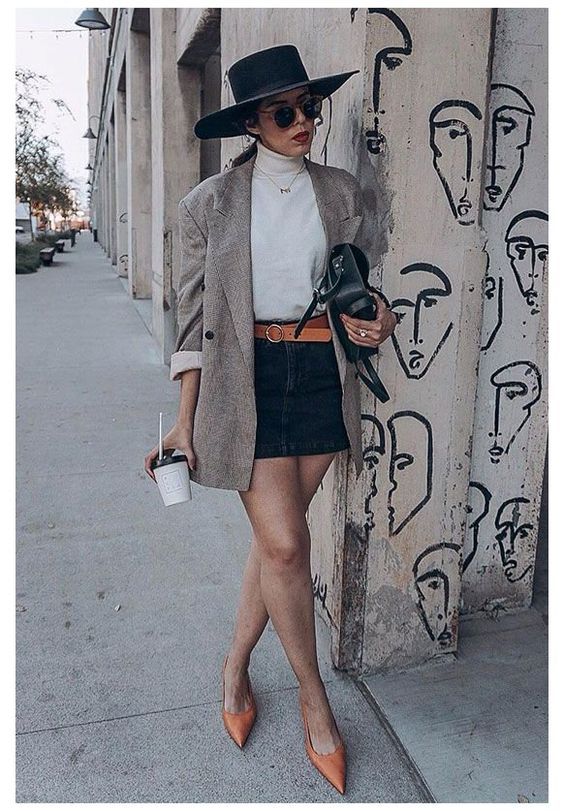 Stílusiskola: így viselj tavasszal farmerszoknyákat -  -  - divat, faremerszoknya, outfit, stílus, szoknya, 