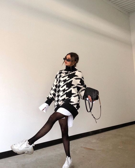 Stílusiskola: fekete-fehér szettek a tavaszi szezonra -  -  - divat, fehér, fekete, outfit, stílus, tavasz, 