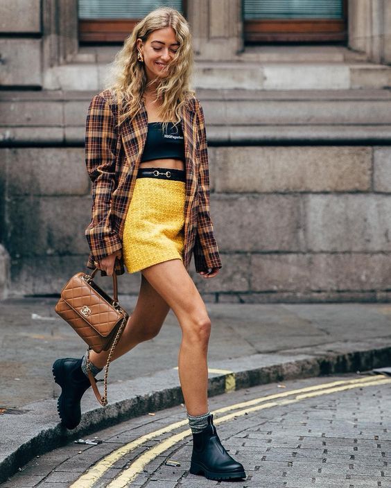 Stílusiskola: így viselj kockás blézereket tavasszal -  -  - divat, kockás blézer, outfit, stílus, tavasz, 