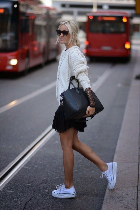 Stílusiskola: így lehetsz csinos tavasszal fekete-fehér szettekben -  -  - divat, fehér, fekete, stílus, tavasz, 