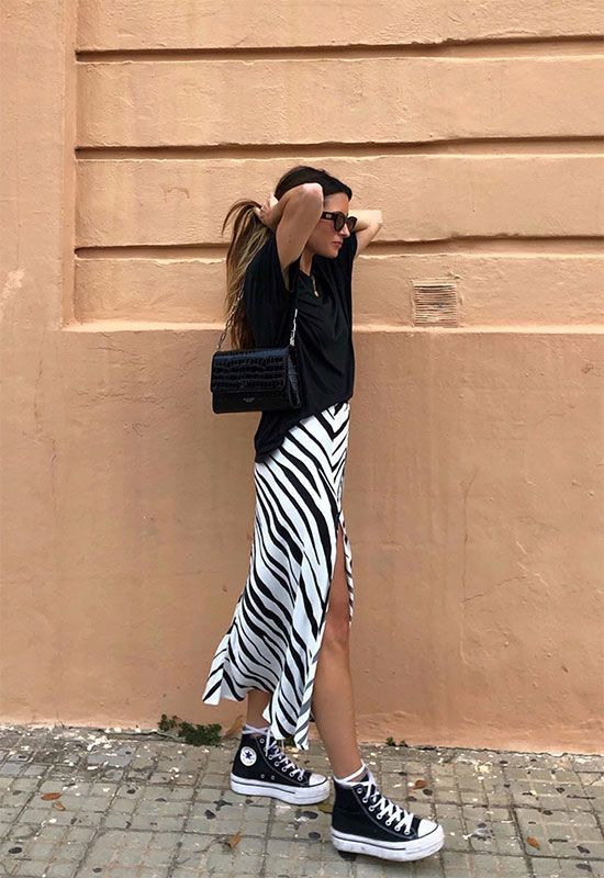 Stílusiskola: a fekete tornacipő tíz élete -  -  - divat, fekete tornacipő, outfit, stílus, tavasz, 