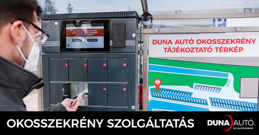 Okosszekrény szolgáltatás - Autó & Motor - MOBILITY - duna auto, okosszekrény, 