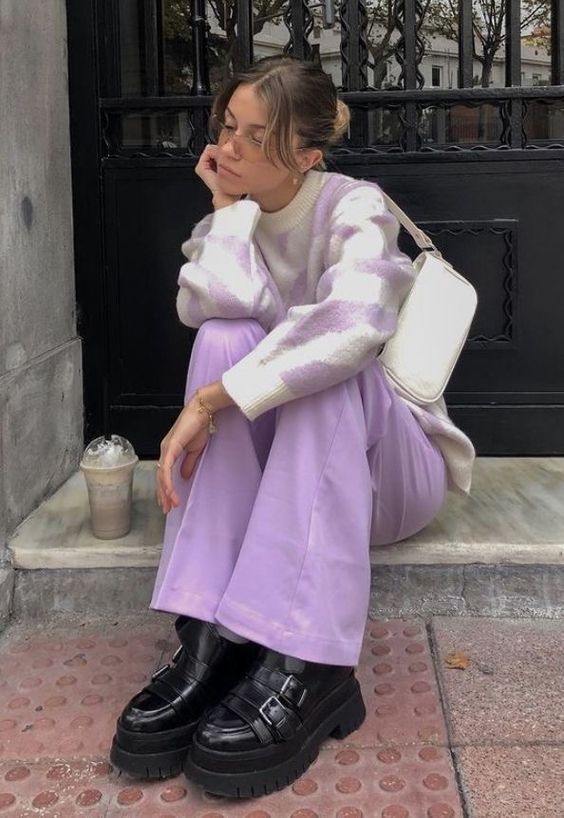 Stílusiskola: tavaszi kedvencünk a csodás lila -  -  - divat, lila, outfit, stílus, tavasz, 