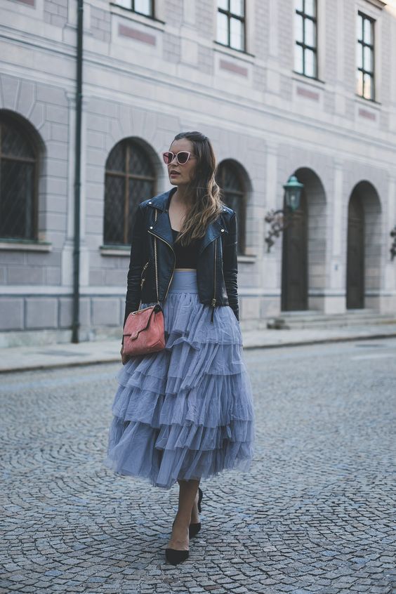 Stílususikola: bájos és romantikus outfitek tüllszoknyával -  -  - balerina, divat, outfit, stílus, szoknya, tüllszoknya, 