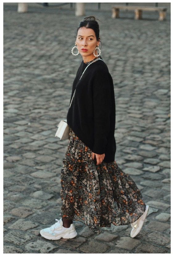 Stílusiskola: Kényelmes outfitek - Így viselj ruhákat és sportcipőket -  -  - divat, outfit, ruha, sportcipő, stílus, tavasz, 