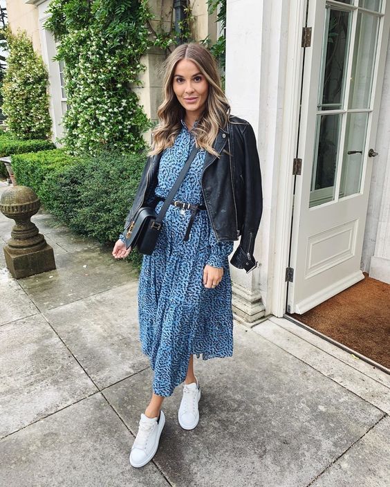 Stílusiskola: Kényelmes outfitek - Így viselj ruhákat és sportcipőket -  -  - divat, outfit, ruha, sportcipő, stílus, tavasz, 