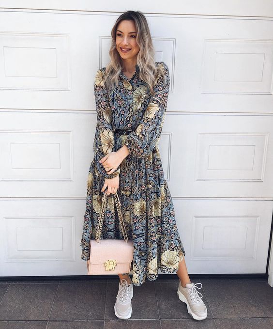 Stílusiskola: Kényelmes outfitek - Így viselj ruhákat és sportcipőket -  -  - divat, outfit, ruha, sportcipő, stílus, tavasz, 