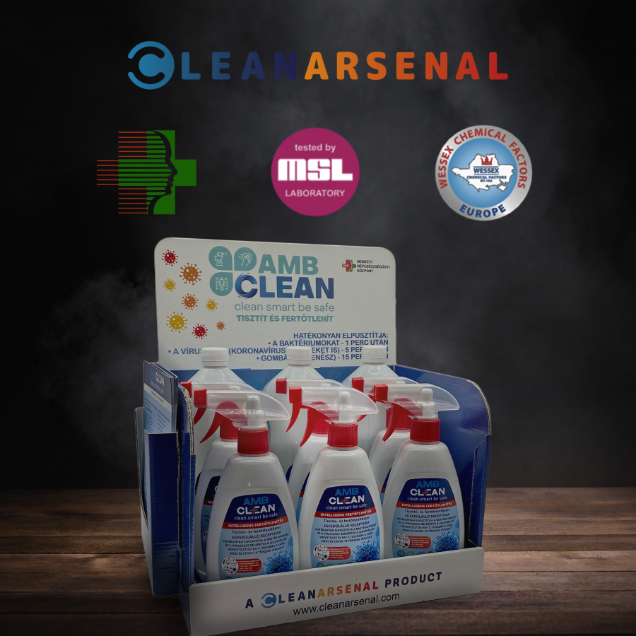 A higiénia új generációja: Clean Arsenal -  -  - clean arsenal, higiénia, nanotechnológiás felületkezelés, ózon x, 