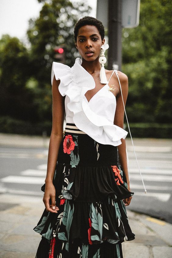 Stílusiskola: a tavaszi-nyári szezon kedvencei a fodros felsők -  -  - divat, fodros, fodros felső, outfit, stílus, 