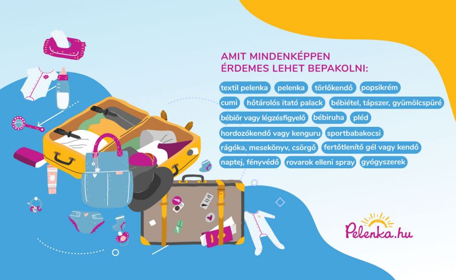 Mit érdemes mindenképp magunkkal vinni, ha kisbabával utazunk nyaralni? - STYLELIFE -  - baba, család, pelenka.hu, utazás, 