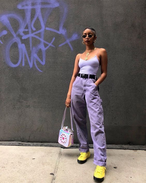 Stílusiskola: lila outfitek nyárra -  -  - divat, lila, nyár, outfit, stílus, 