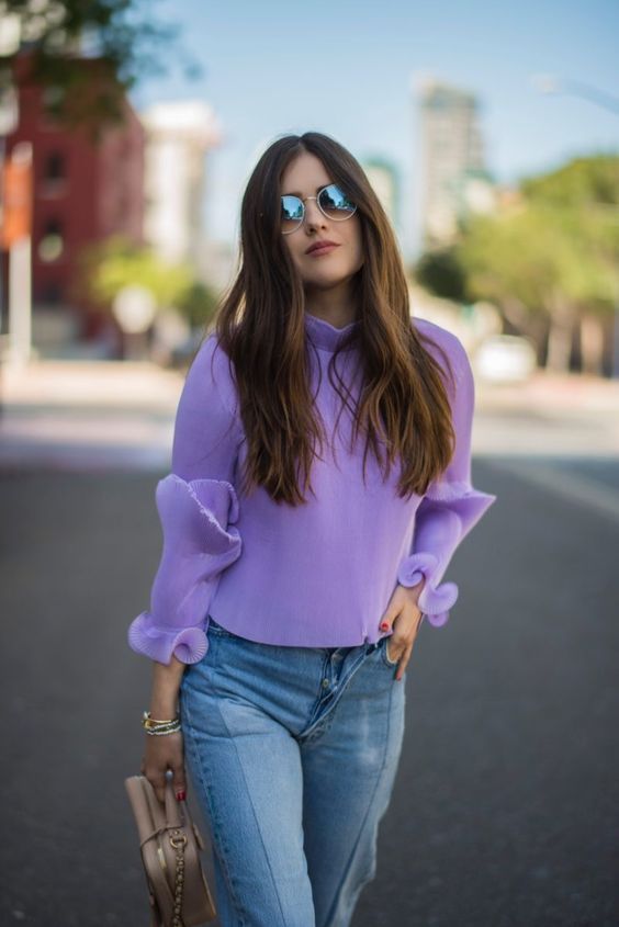 Stílusiskola: lila outfitek nyárra -  -  - divat, lila, nyár, outfit, stílus, 