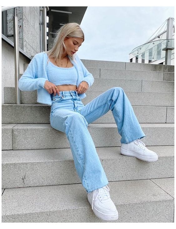 Stílusiskola: így viselj nyáron babakéket -  -  - babakék, divat, stílusiskola, 