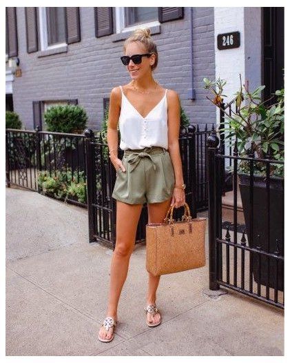 Stílusiskola: így viselj paperbag shortokat -  -  - divat, outfit, paperbag nadrág, paperbag rövidnadrág, stílus, 