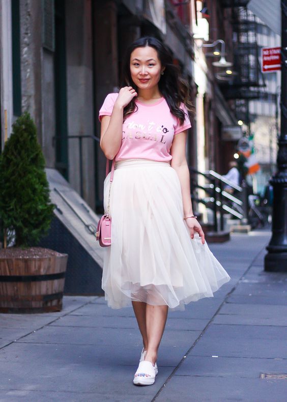 Stílusiskola: így viselj tüllszoknyákat -  -  - divat, nyár, outfit, szoknya, tüllszoknya, 