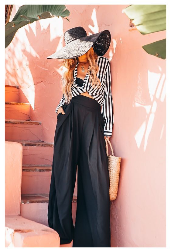 Stílusiskola: így viselj nyáron palazzo nadrágokat -  -  - divat, outfit, palazzo nadrág, stílus, 