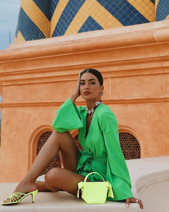 Stílusiskola: csodás nyári outfitek zölddel -  -  - divat, outfit, stílus, zöld, 