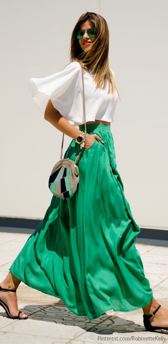 Stílusiskola: csodás nyári outfitek zölddel -  -  - divat, outfit, stílus, zöld, 