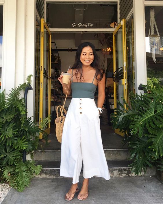 Stílusiskola: így viselj nyáron lenvászon nadrágokat -  -  - divat, lenvászon, lenvászon nadrág, outfit, stílus, 