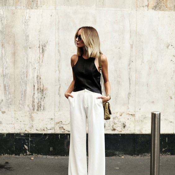 Stílusiskola: a legjobb nyári fekete-fehér outfitek -  -  - divat, fehér, fekete, nyár, outfit, stílus, 