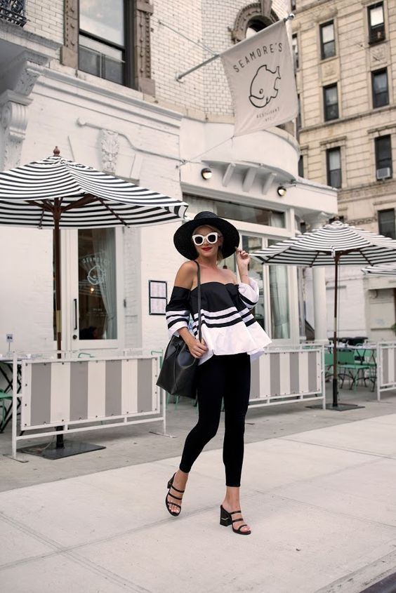 Stílusiskola: a legjobb nyári fekete-fehér outfitek -  -  - divat, fehér, fekete, nyár, outfit, stílus, 