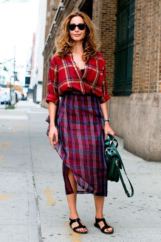 Stílusiskola: így viselj kockás ingeket -  -  - divat, ing, kockás ing, nyár, outfit, stílus, 