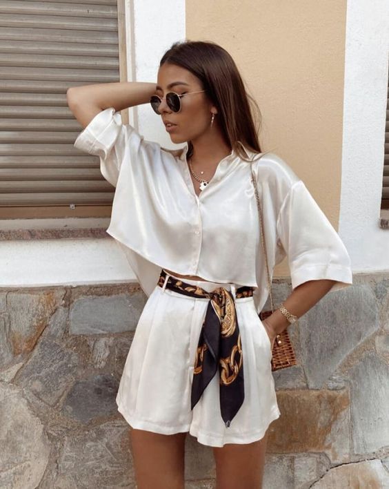 Stílusiskola: fehér szettek meleg nyári napokra -  -  - divat, fehér, nyár, outfit, stílus, 