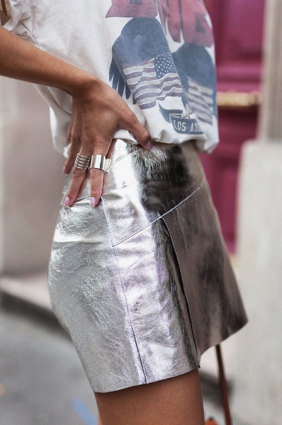 Stílusiskola: így viseld nyáron a ragyogó ezüst színt -  -  - divat, ezüst, nyár, outfit, stílus, 