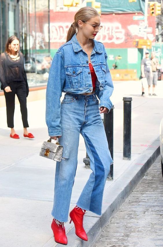 Stílusiskola: így viselj farmert farmerrel -  -  - divat, farmer, outfit, ősz, stílus, 