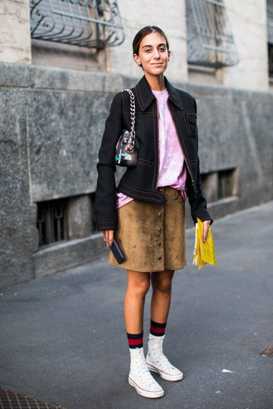 Stílusiskola: így viselj ősszel tornacipőket -  -  - divat, outfit, ősz, stílus, tornacipő, 