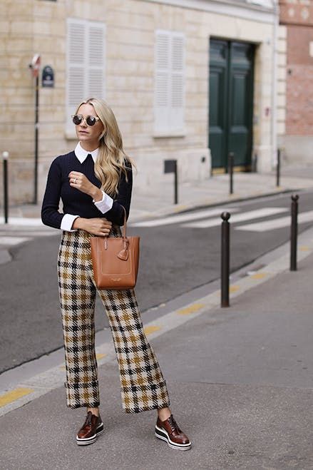 Stílusiskola: outfitek kockás nadrágokkal az őszi szezonra -  -  - divat, kockás, nadrág, outfit, ősz, stílus, 