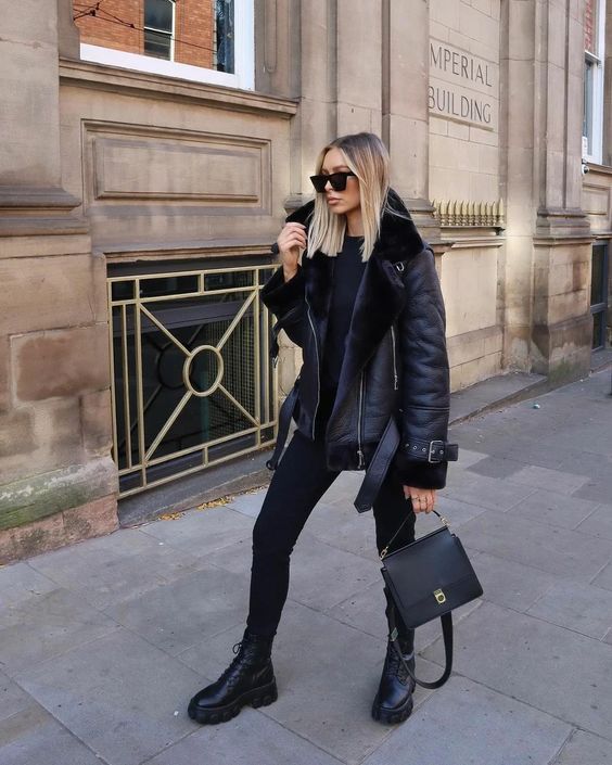 Stílusiskola: tetőtől talpig feketében ősszel -  -  - divat, fekete, outfit, ősz, stílus, 