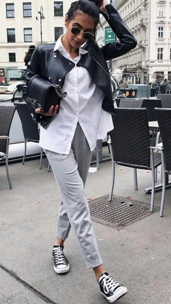 Stílusiskola: fekete, fehér és szürke - minden, amire ősszel szükséged lehet -  -  - divat, fehér, fekete, outfit, stílus, szürke, 