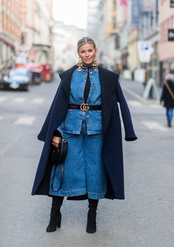 Stílusikola: így viselj farmert farmerral -  -  - divat, farmer, outfit, ősz, stílus, 