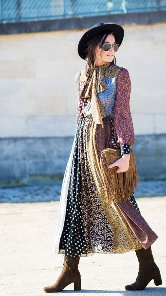 Stílusiskola: patchwork minden mennyiségben -  -  - divat, outfit, ősz, patchwork, stílus, 