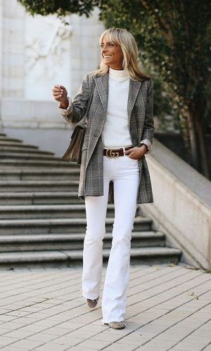 Stílusiskola: így viselj ősszel fehér nadrágokat -  -  - divat, fehér nadrág, nadrág, outfit, stílus, 