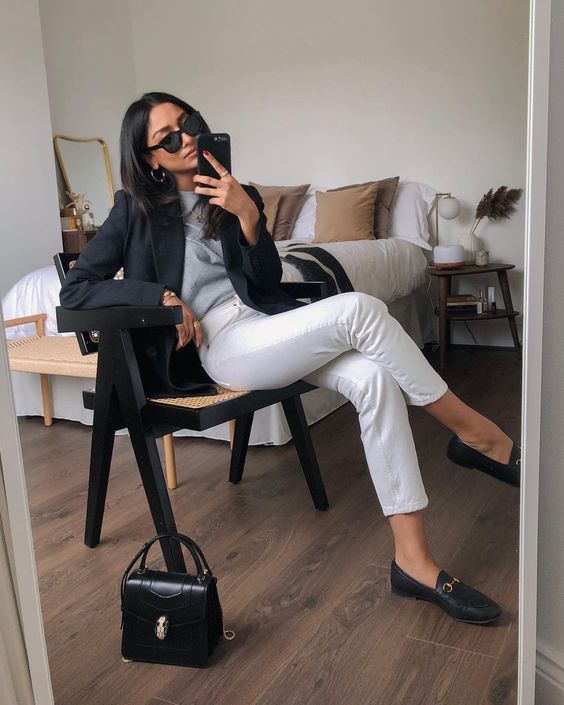 Stílusiskola: így viselj ősszel fehér nadrágokat -  -  - divat, fehér nadrág, nadrág, outfit, stílus, 