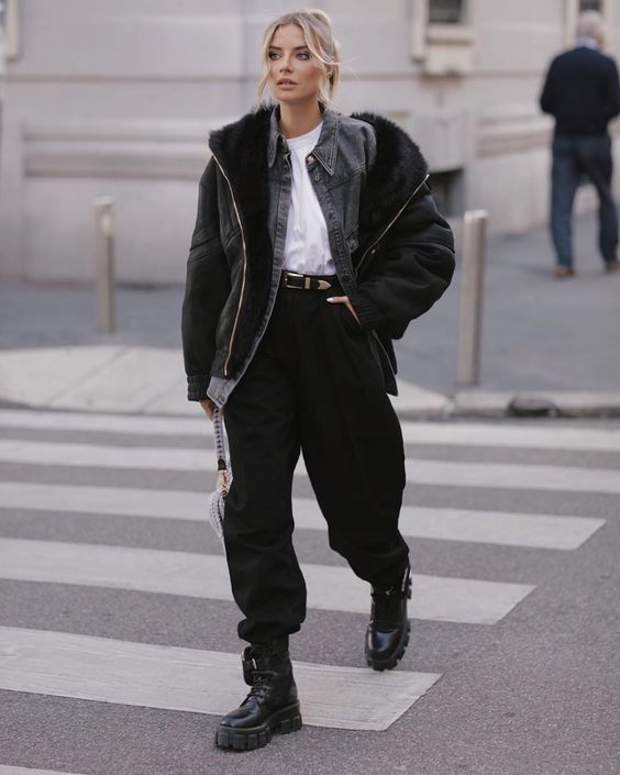 Stílusiskola: laza outfitek bőrdzsekivel -  -  - bőrdzseki, divat, outfit, ősz, stílus, 